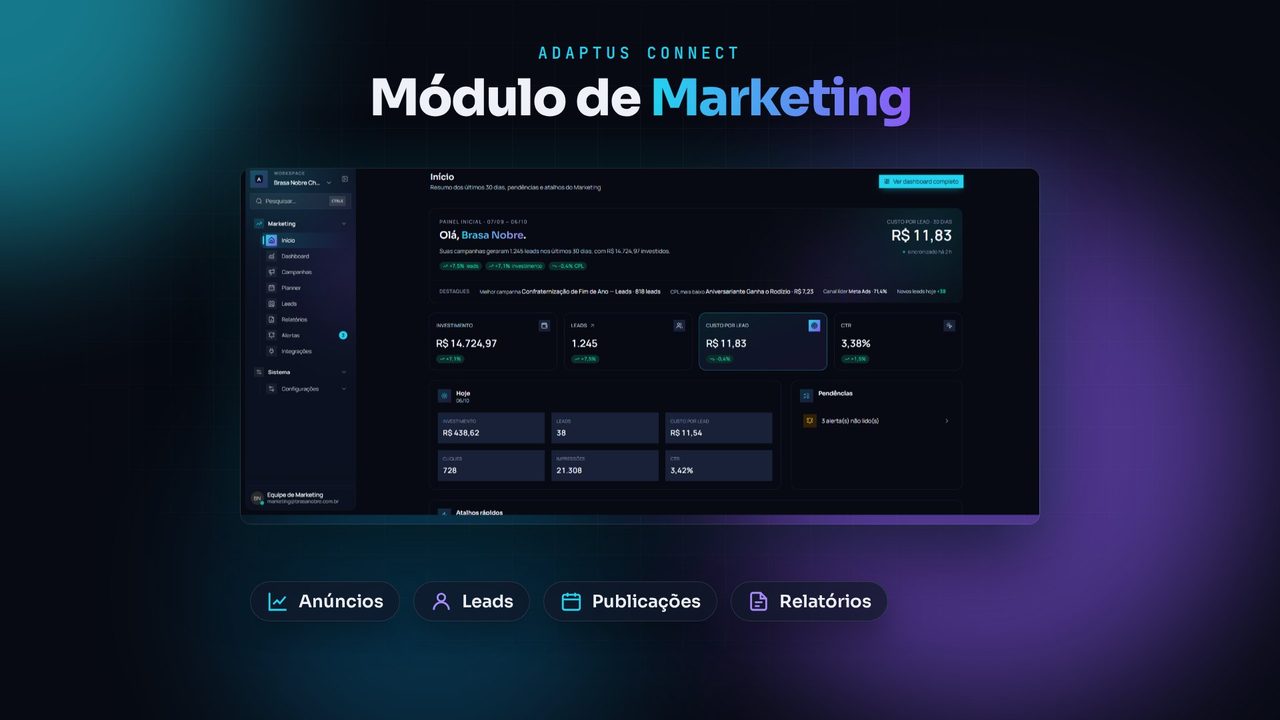 Adaptus Connect: módulo de Marketing